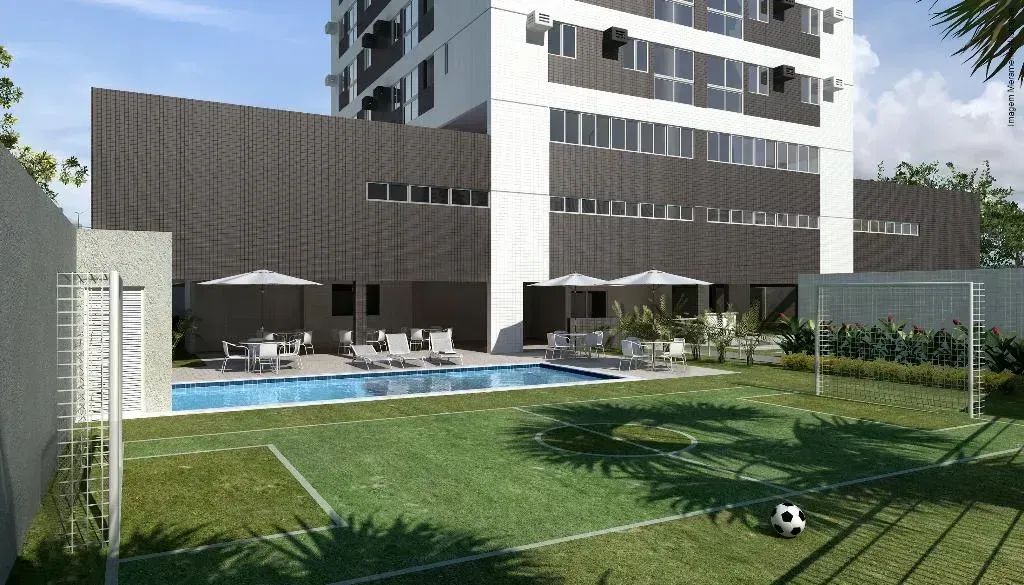 Edf 02 quartos 01 suíte 53m2 pronto no espinheiro com entrada de 10% e parcelas fixas de 2 - Foto 2