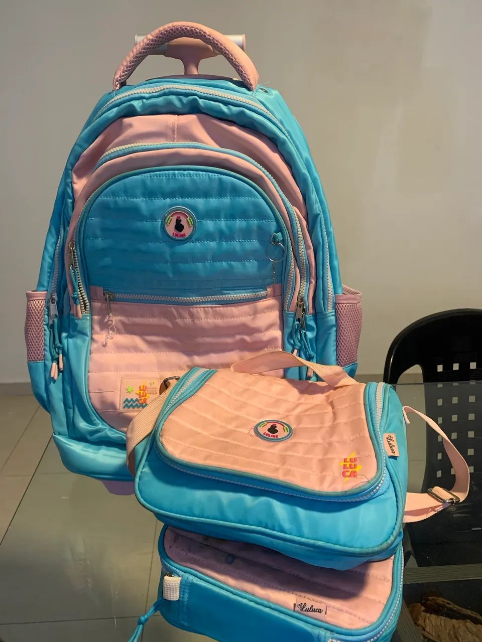 Mochila Rodinha Luluca - Foto 4
