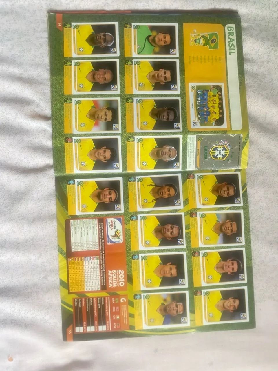 Álbum copa do mundo 2010 completo com as figurinhas da Visa - Foto 5