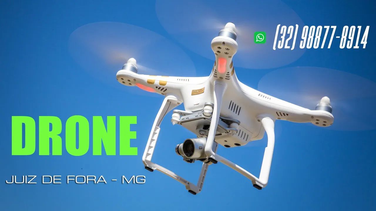 Filmagen profissional com drone 