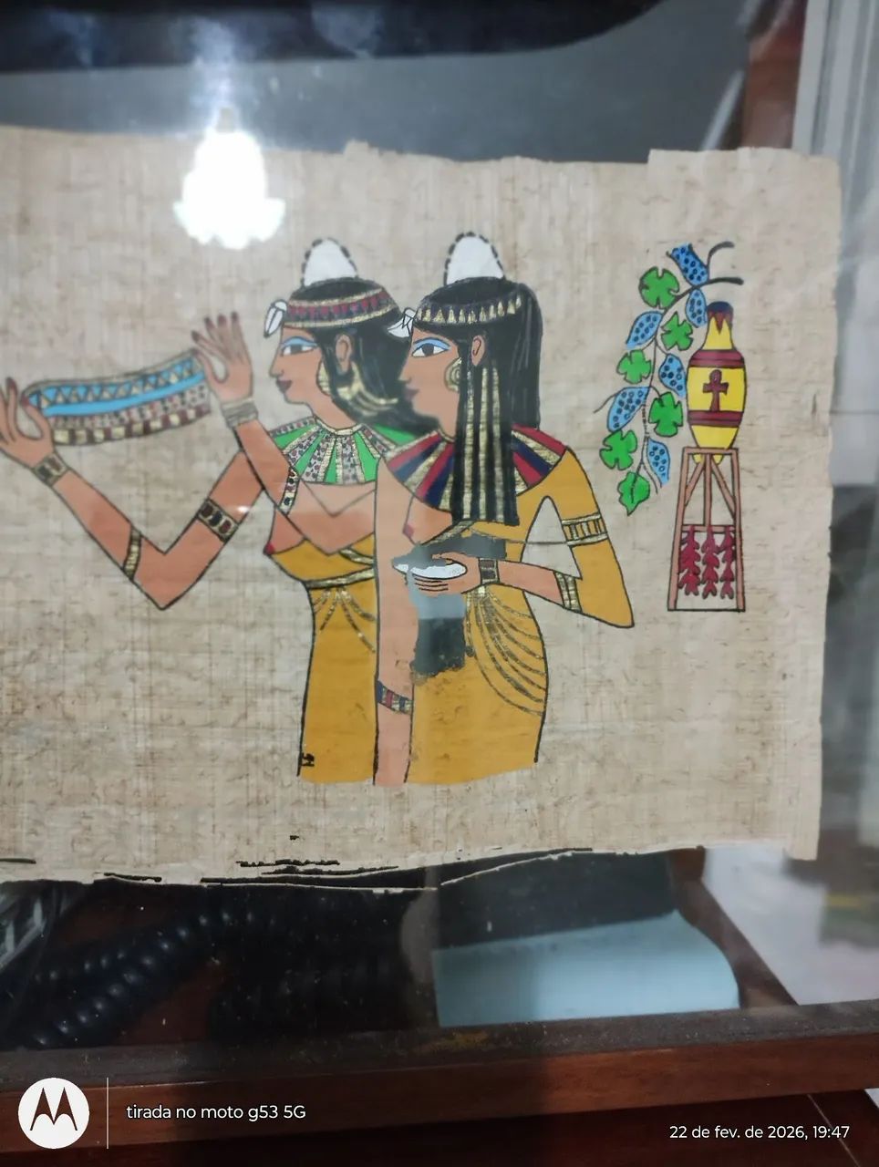 Quadro moldura pergaminho  - Foto 3