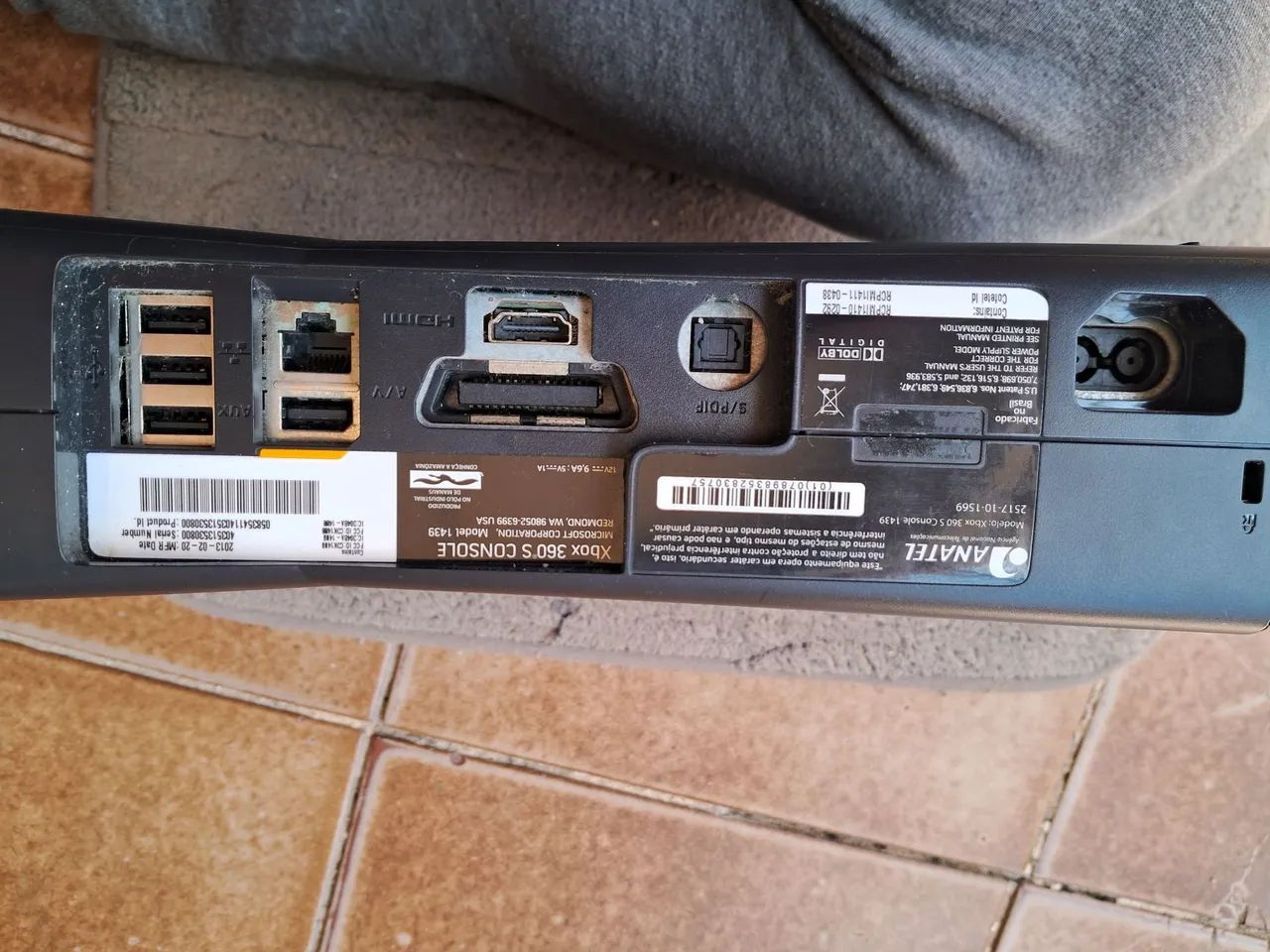 XBOX 360 SLIM [ BLOQUEADO ][ COM DEFEITO ] - Foto 2