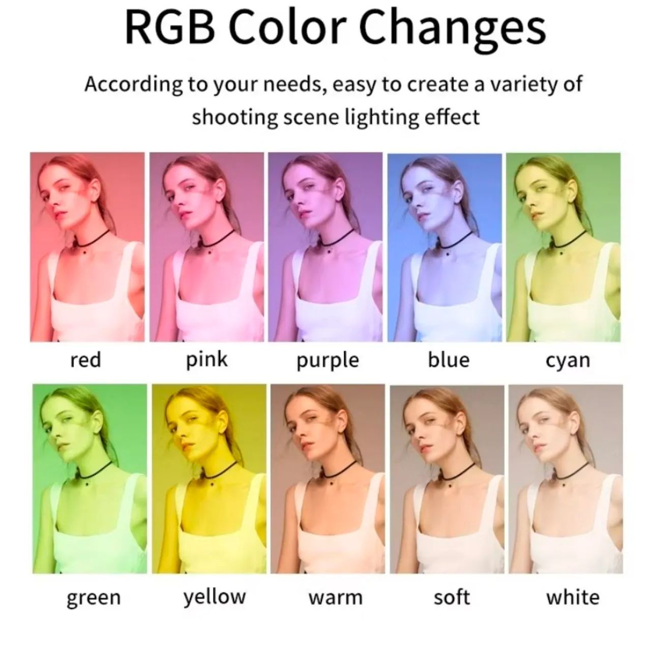 Ring Light RGB 14 polegadas - Foto 3