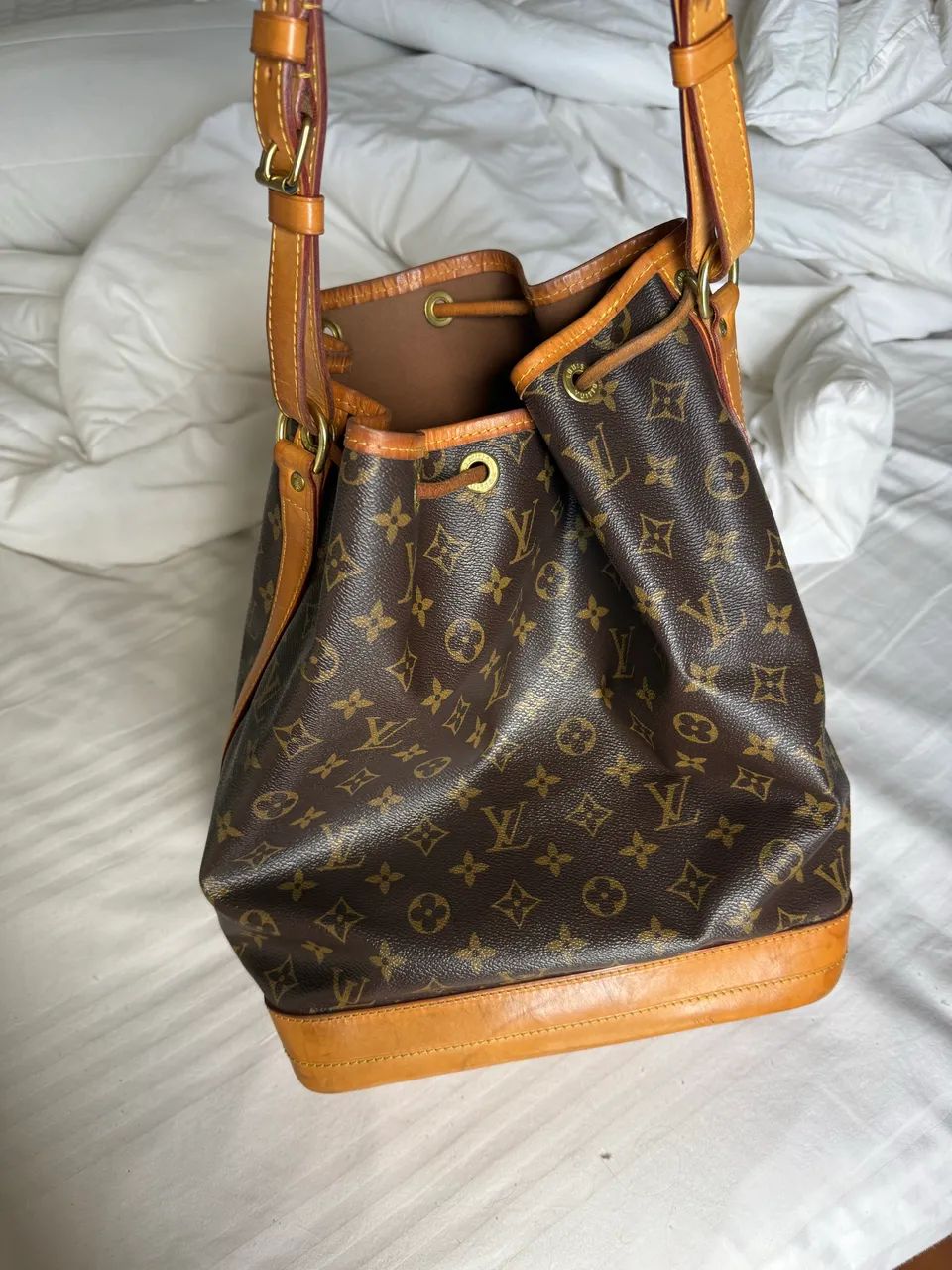 Bolsa Louis Vuitton modelo Noé grande, perfeito estado, original  - Foto 3