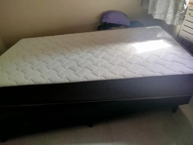 Cama box solteirão 