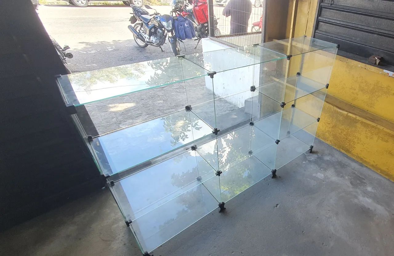 Vende-se Balcão expositor de vidro  - Foto 2