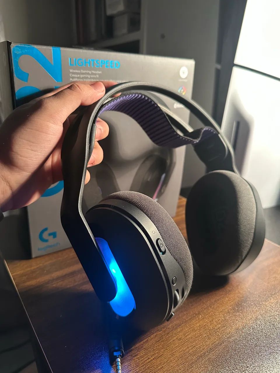 logitech g522 fone de ouvido - Foto 4