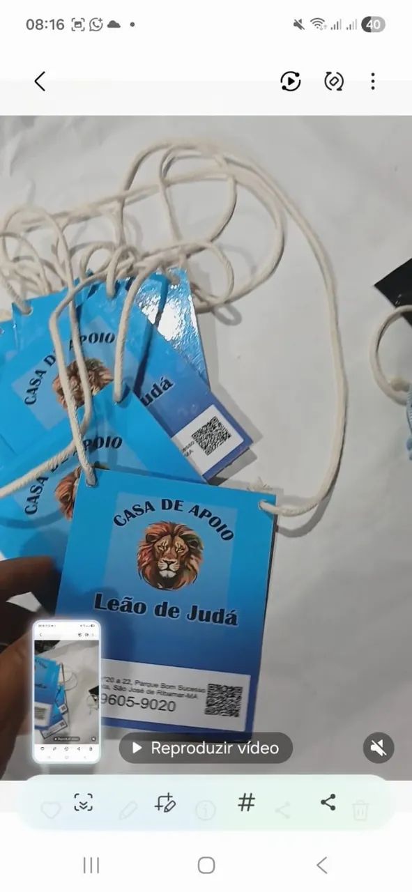credenciais  e cracha personalizadas de pvc  - Foto 3