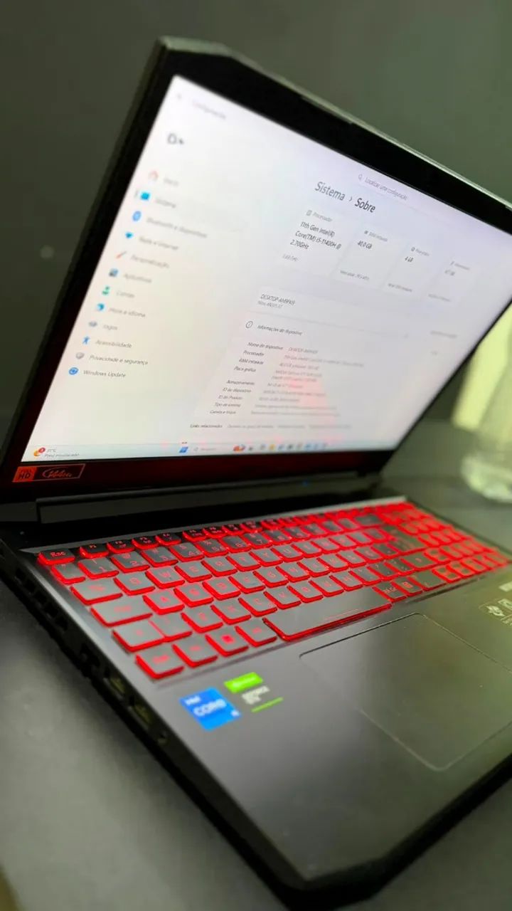 Notebook Nitro 5 15.6 polegadas 40GB RAM - Foto 5