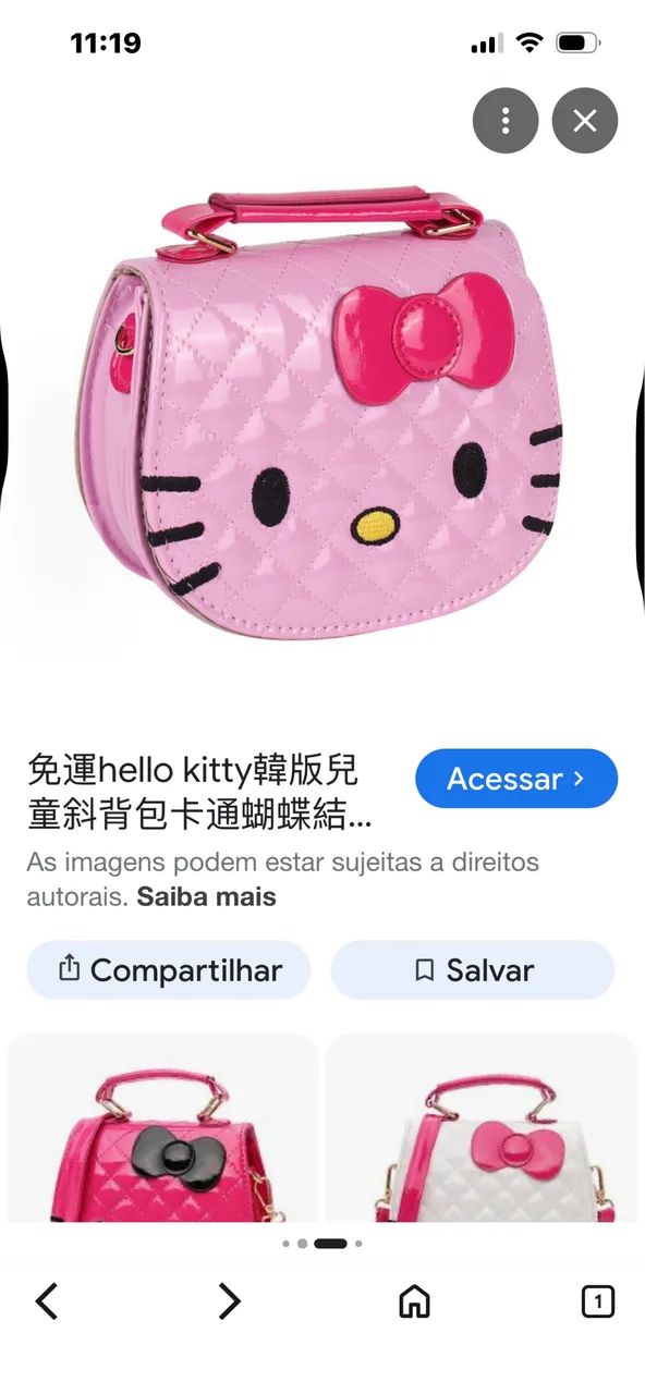 Bolsa hello kitty