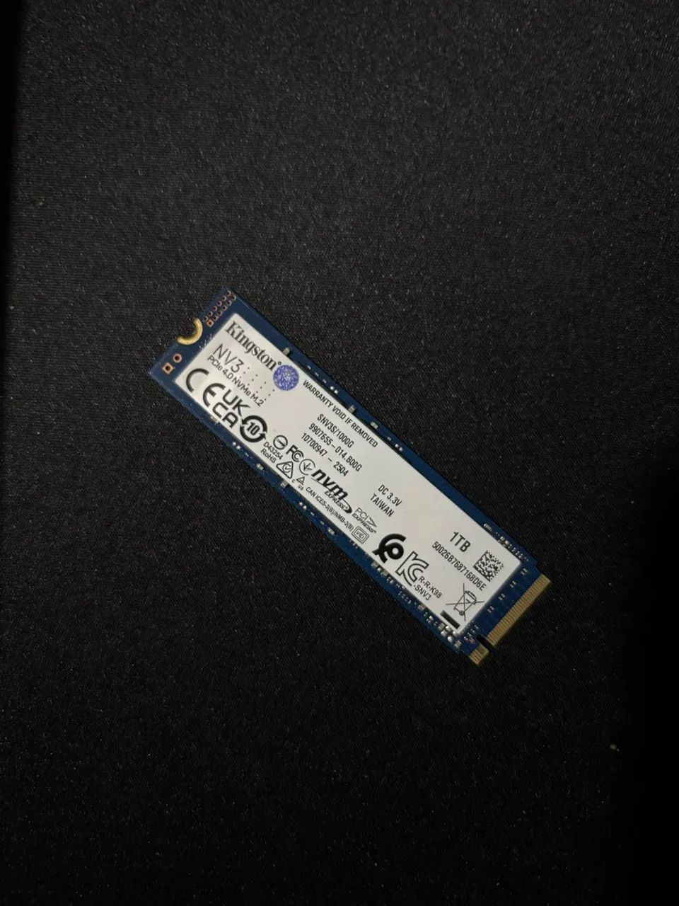 SSD Kingston NV3 1TB M.2 NVMe PCIe 4.0 - Foto 3