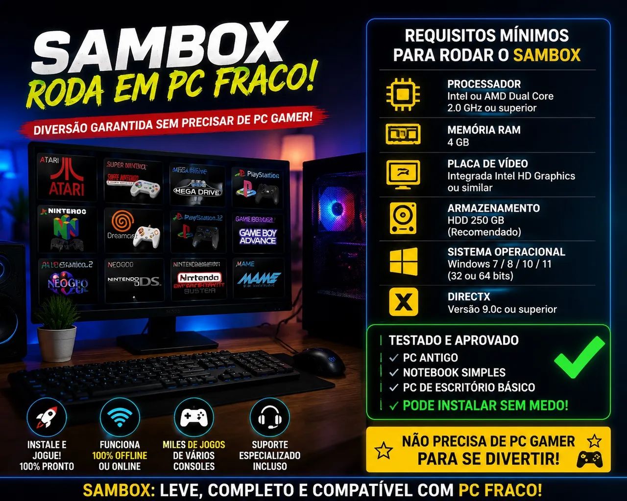 Emulador PS1 ate PS5 - Foto 3