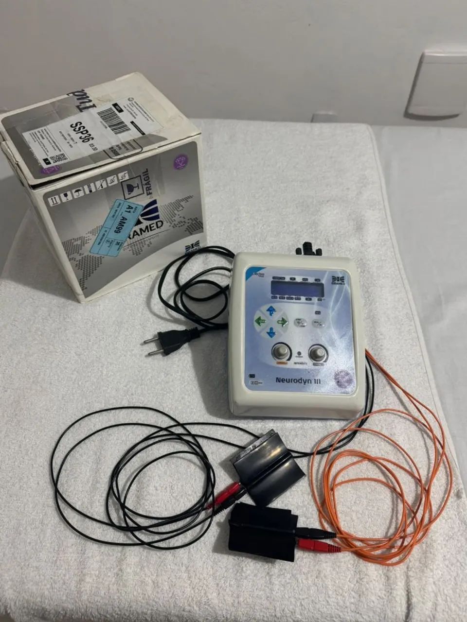 Aparelho de Eletroestimulação Neurodyn III Ibramed - Foto 3