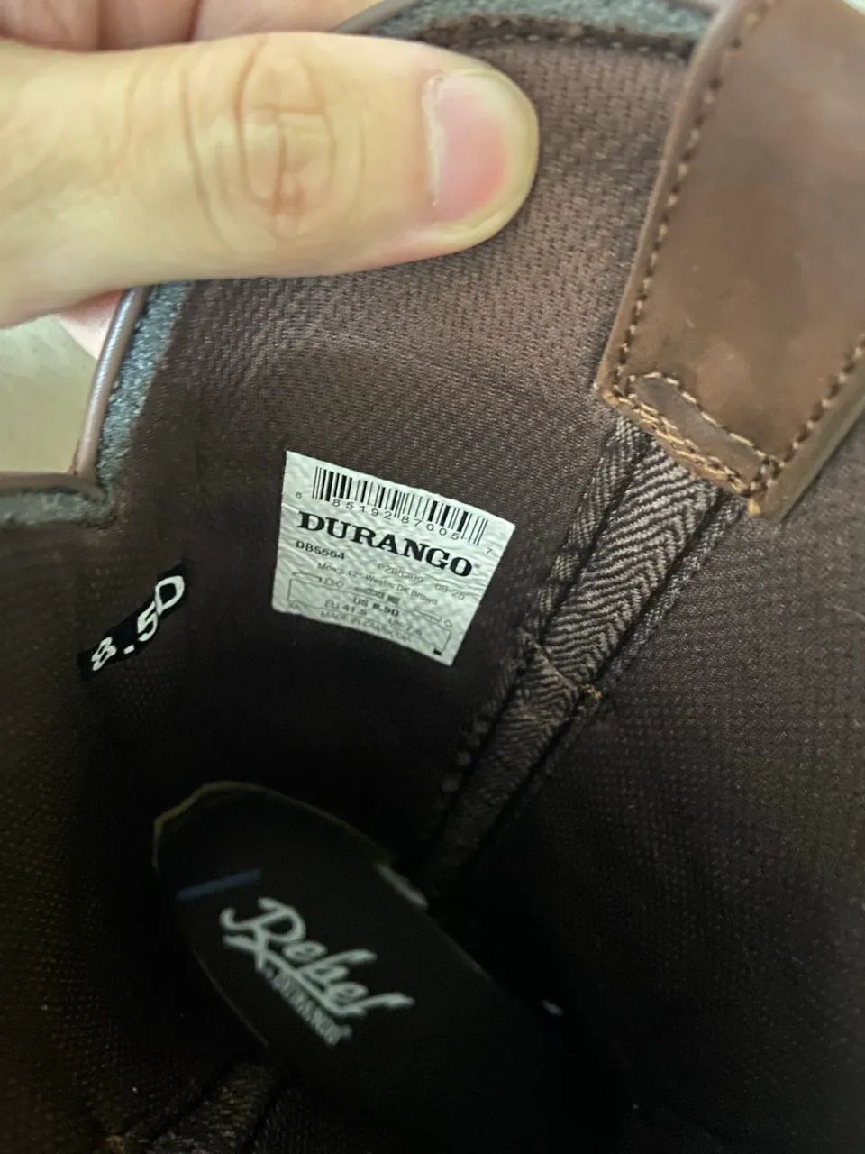 VENDO BOTA TEXANA NOVA DURANGO IMPORTADA - Foto 4