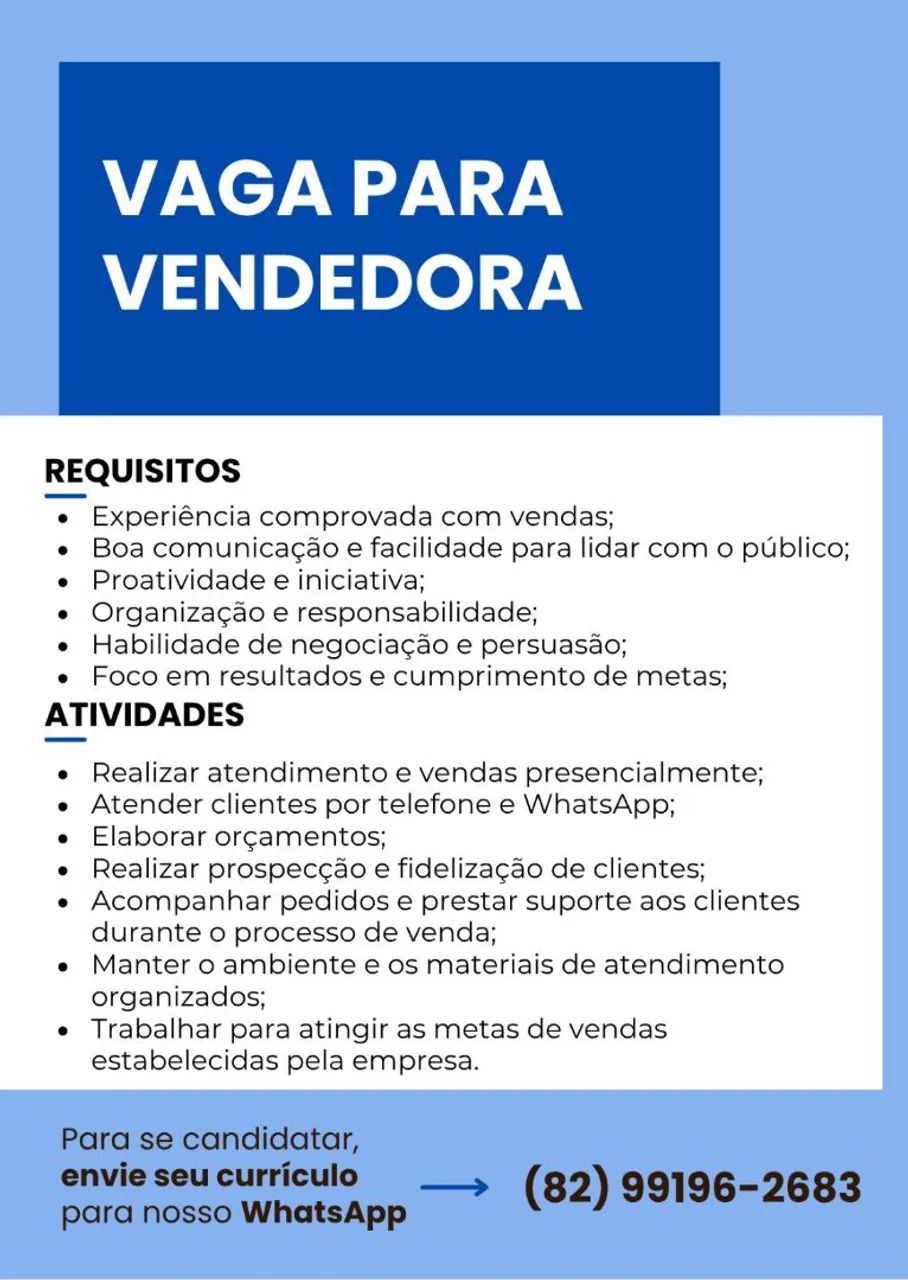 VÁRIAS VAGAS DISPONÍVEIS!! - Foto 2