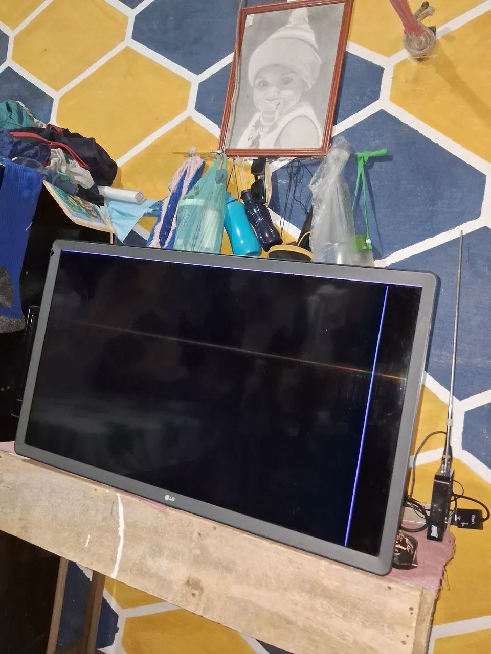 VENDO MINHA TV LG - 32LK615BPSB DEFEITO* - Foto 5