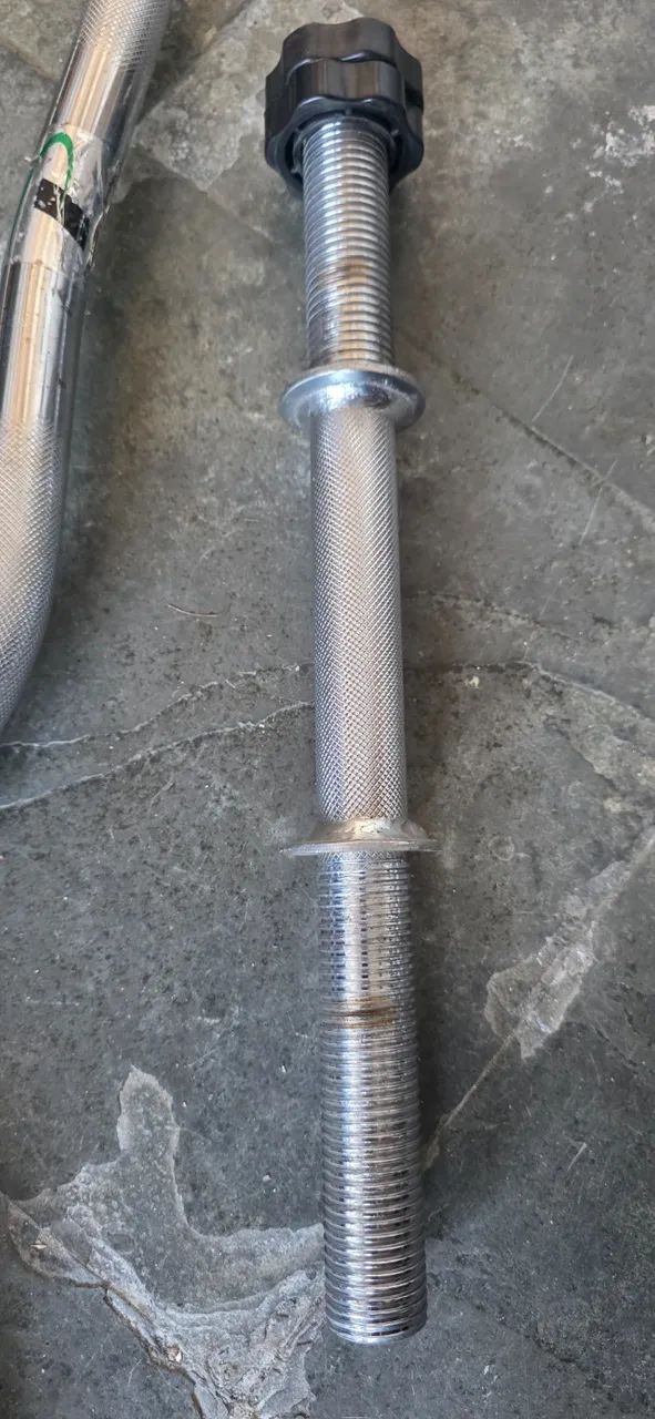 Barras para anilhas musculação - Foto 3
