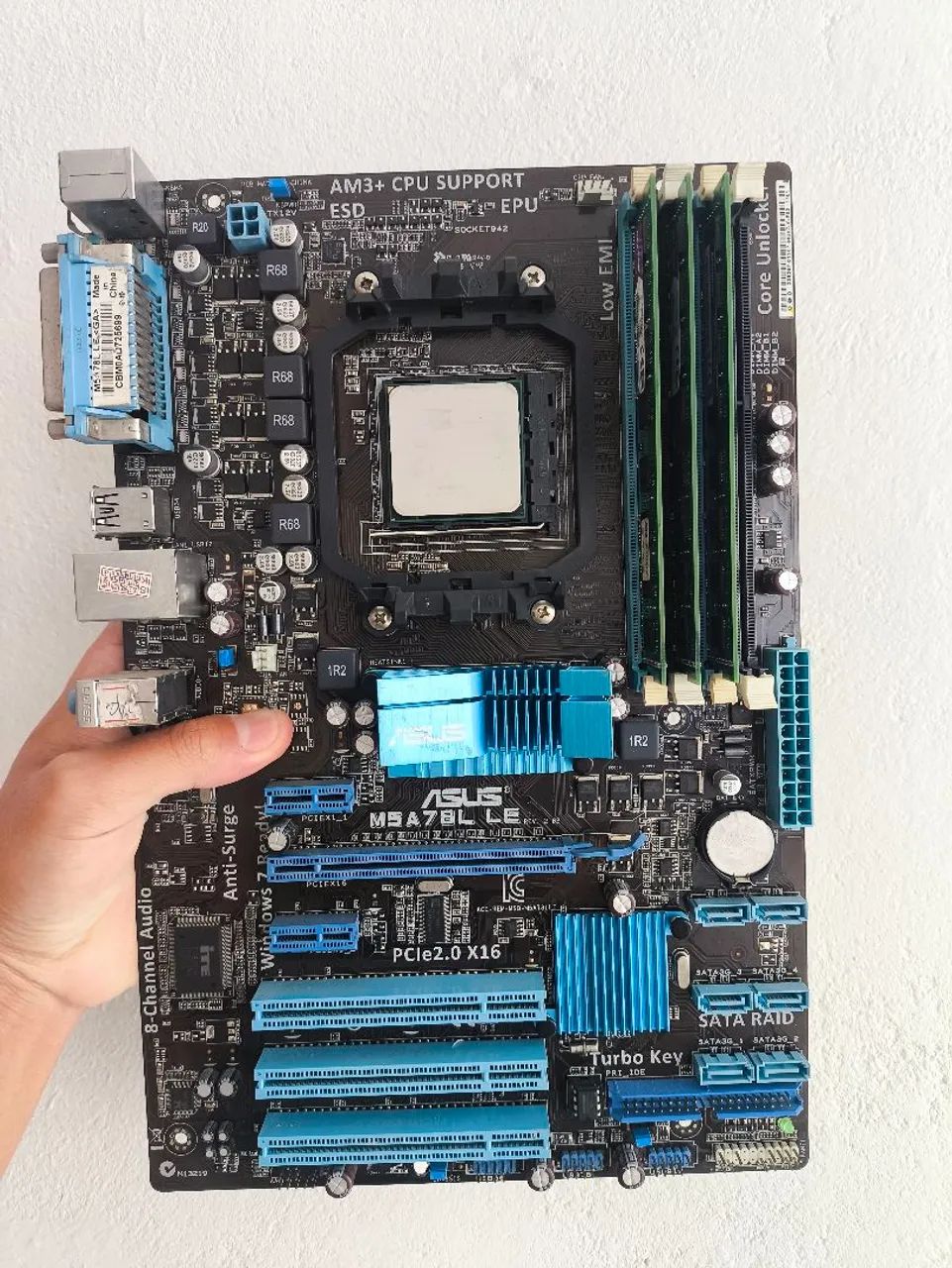 Kit Placa mãe + processador FX 8120 + 16 ram  - Foto 4