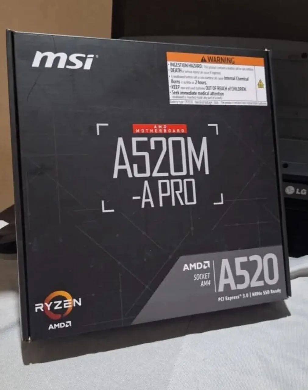 Placa mãe msi nova