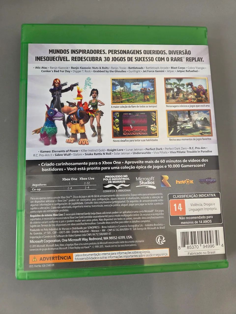 Rare Replay xbox one - Jogos de Vídeo Game - Trindade