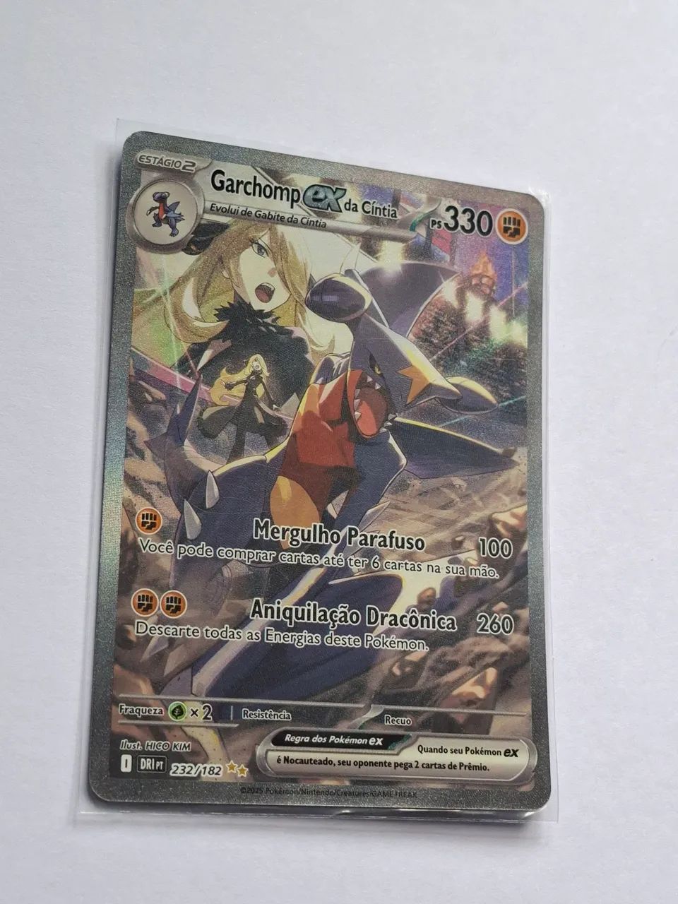Garchomp ex da cíntia 232/182