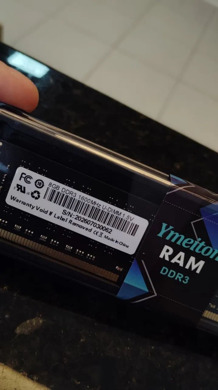 MÉMORIA 8GB DDR3 1600Mhz  - Foto 2