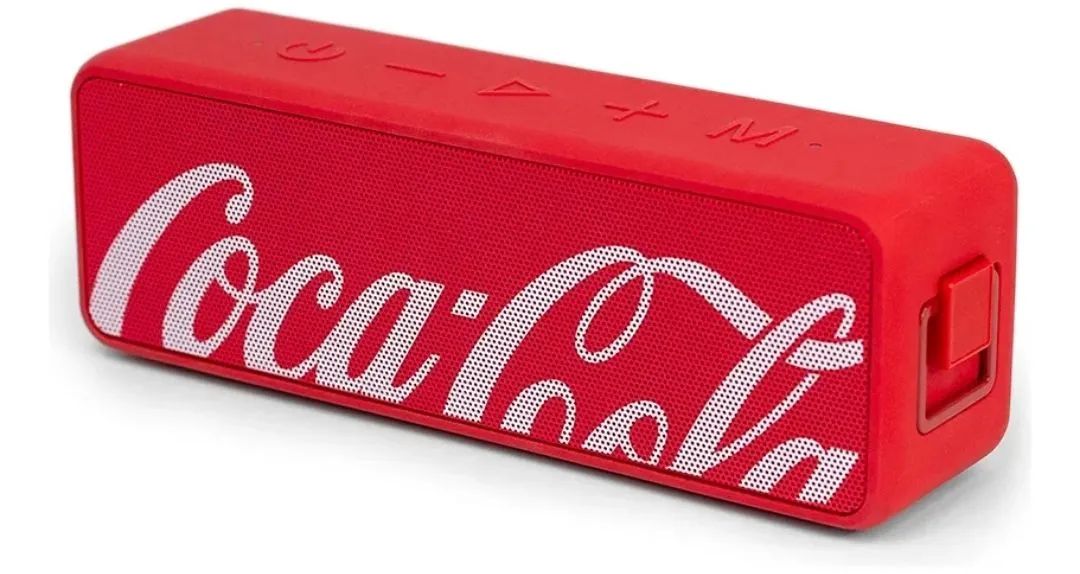 Caixa de som sound box portátil Coca-Cola 20w com microfone - Foto 2