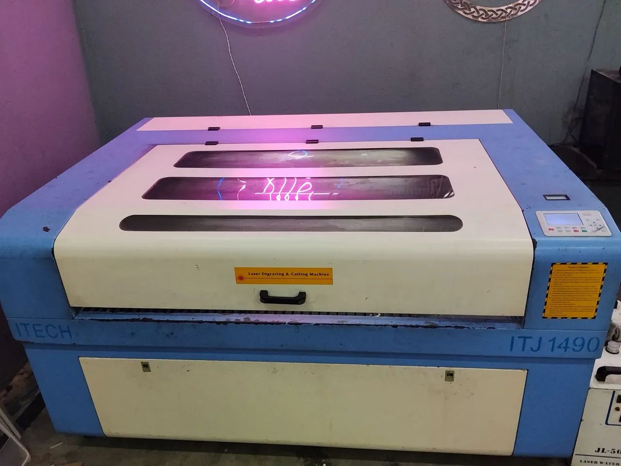 Maquina laser co2 1400x900 150wts completa funcionado 