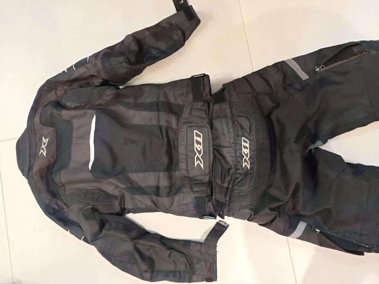 Calça e Jaqueta feminina motociclista 