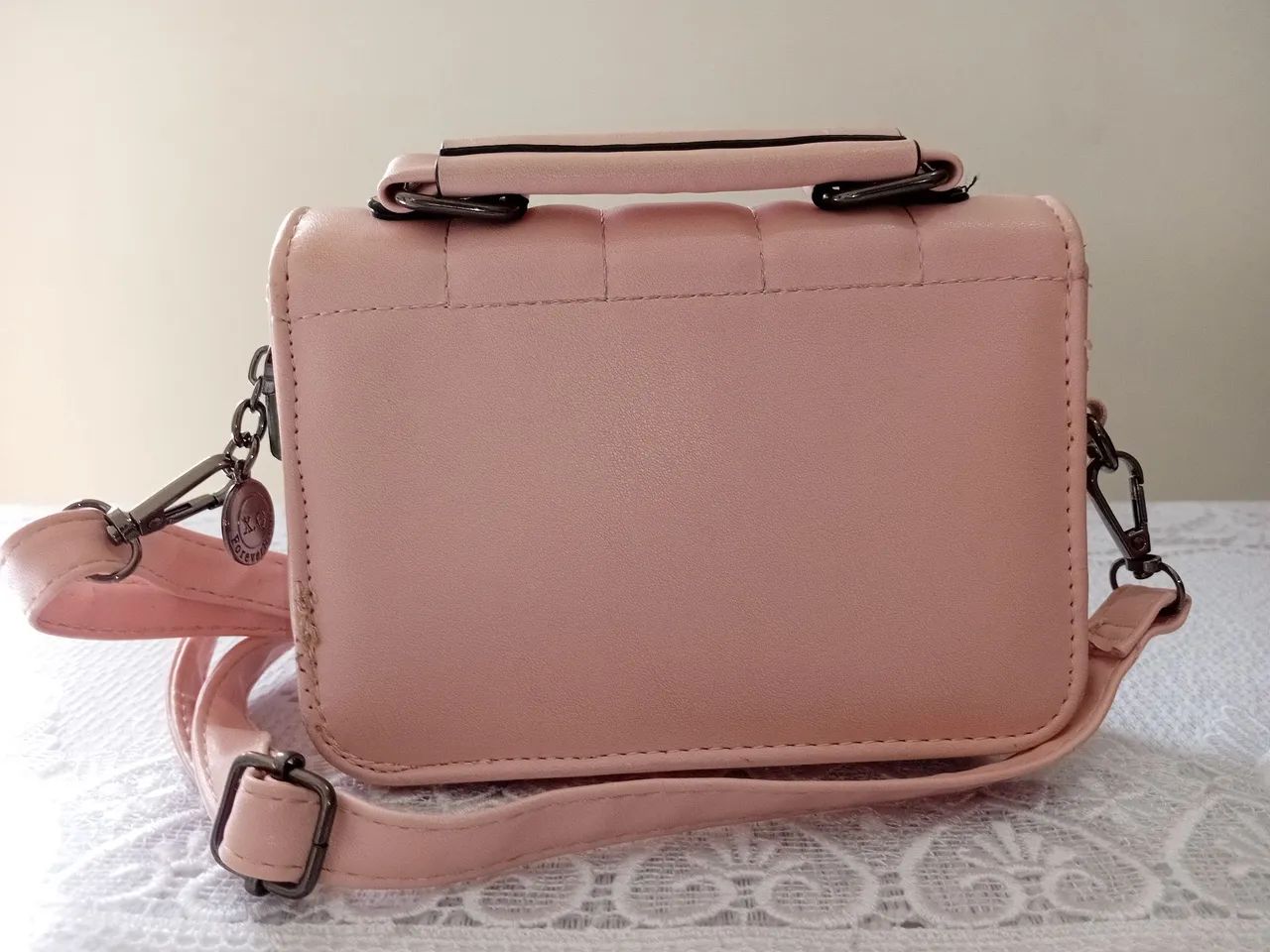 Bolsa transversal rosa - Foto 3