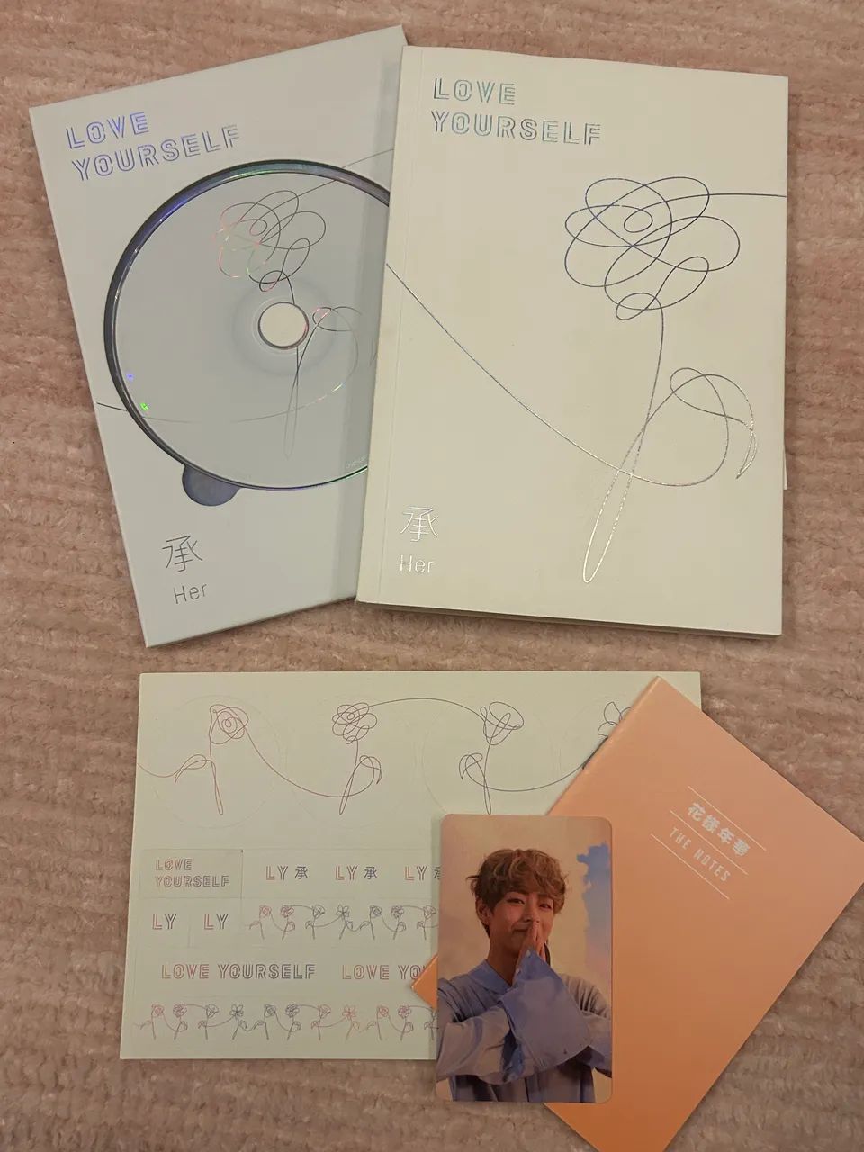 BTS album love yourself her