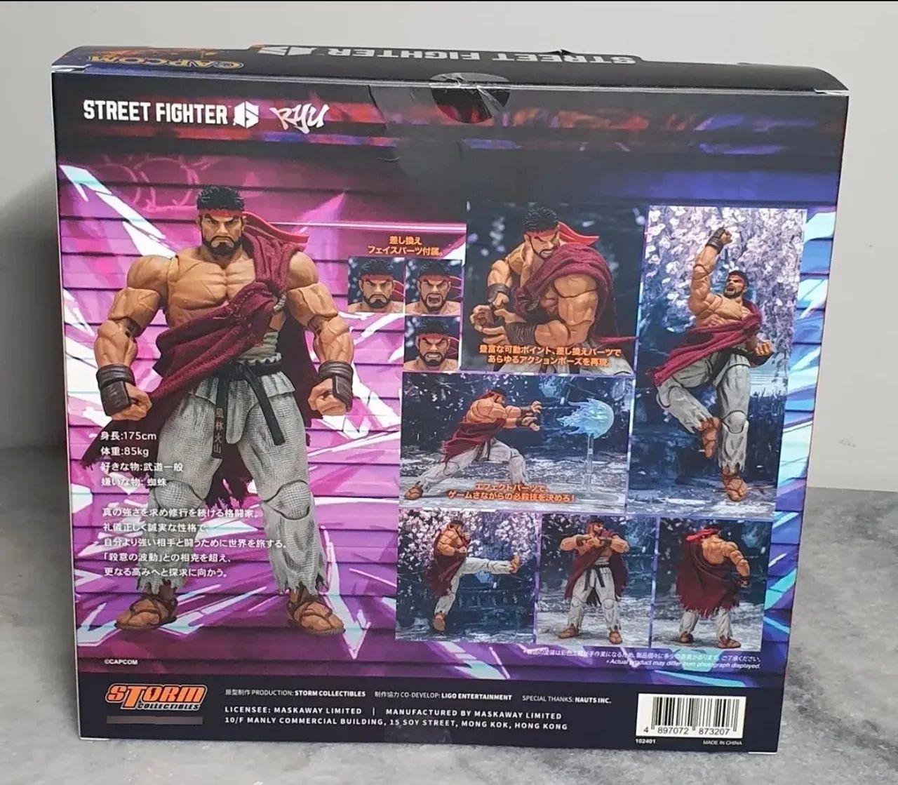 Street Fighter 6 Ryu Storm Collectbles lacrado - Foto 3