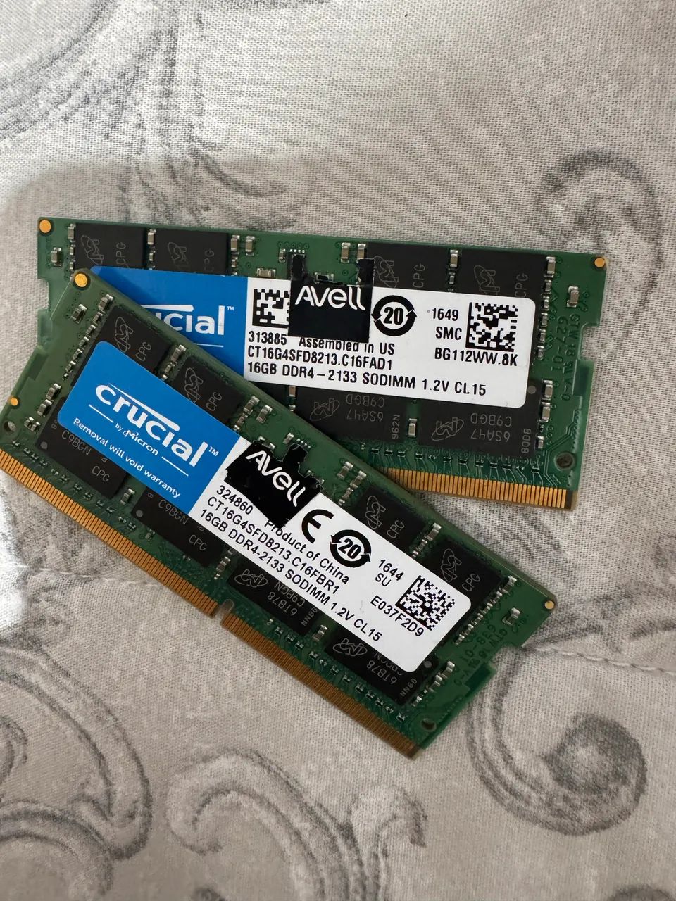 Memoria RAM 16GB notebook