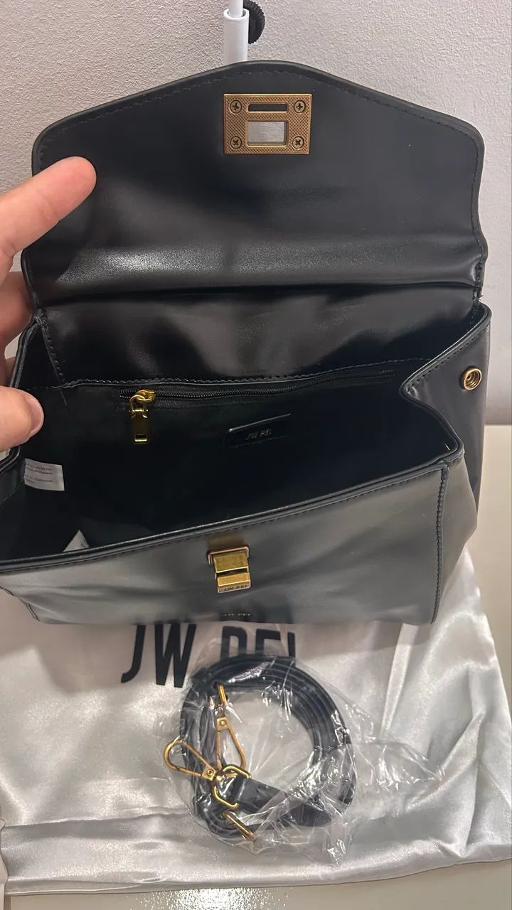Bolsa JW PEI Classic Top Lucia Black - Foto 4