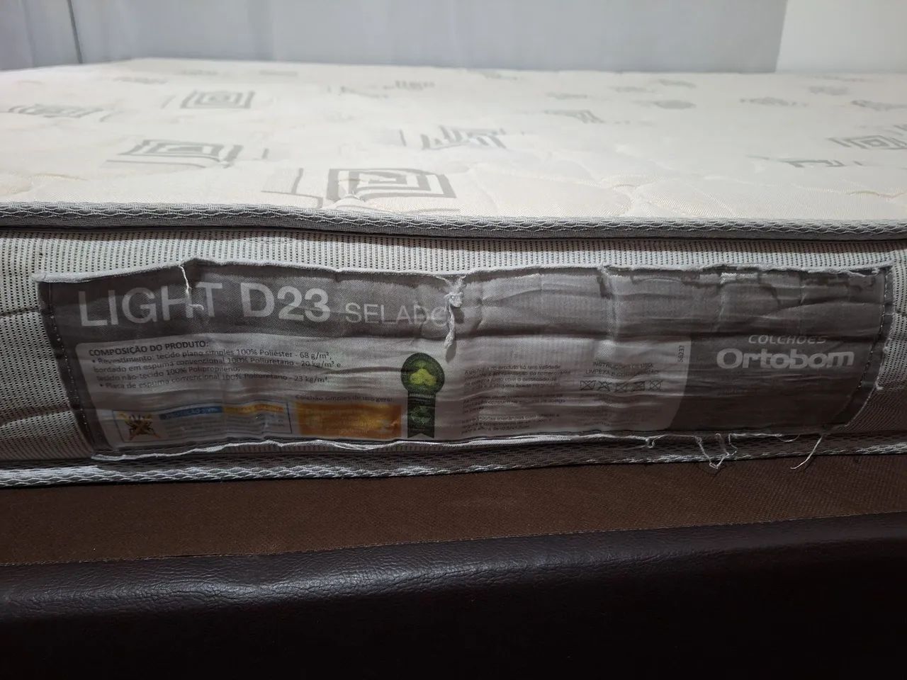 Cama Box Viúva + Colchão Ortobom Light D23 - Foto 3