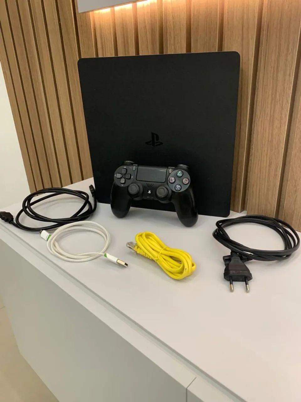 Ps4 slim 1 tb + 1 jogo PES 2021 - Foto 2