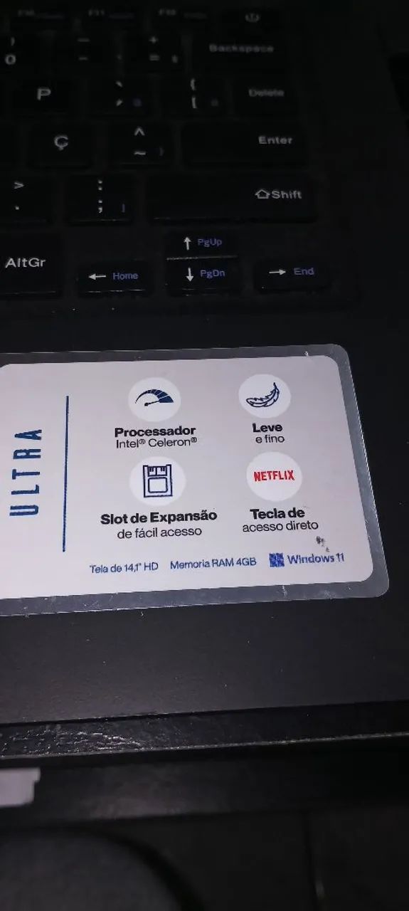 Notbook Ultra leve e fino - Foto 3