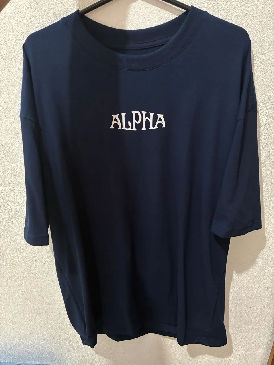 Camisa oversized alpha co 