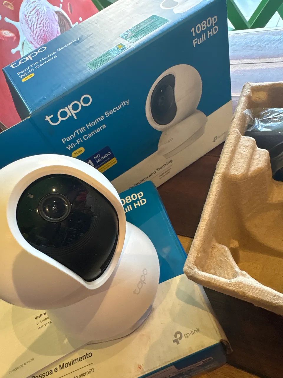 Câmera tapo 360? 