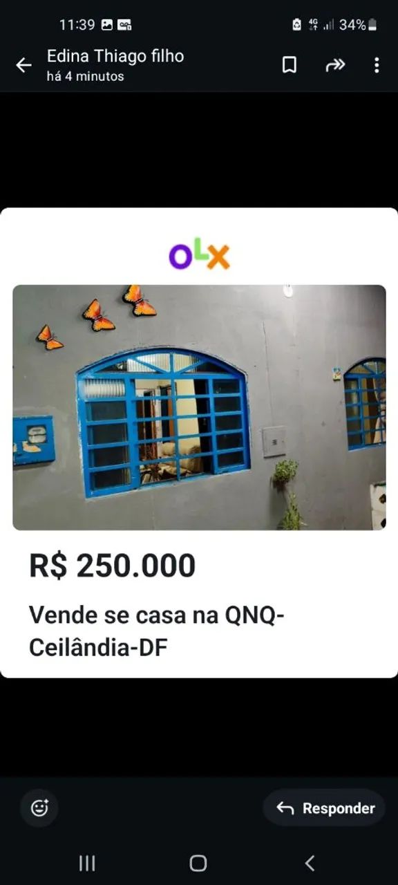 ÓTIMAS E SEGURA CASA...Leia.