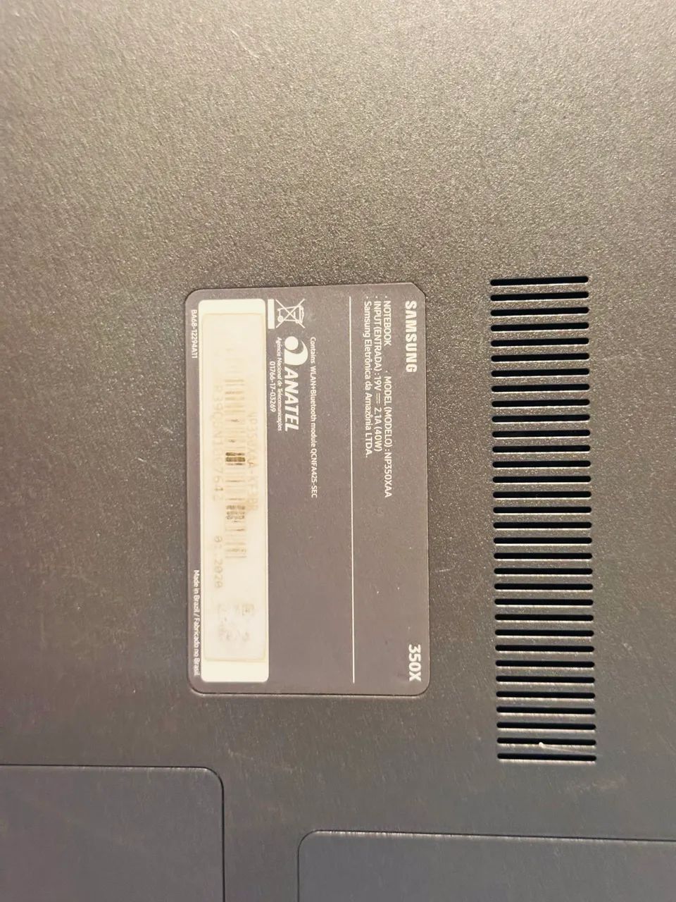  Samsung Essentials E30 ? modelo NP350XAA-KF3BR. - Foto 3