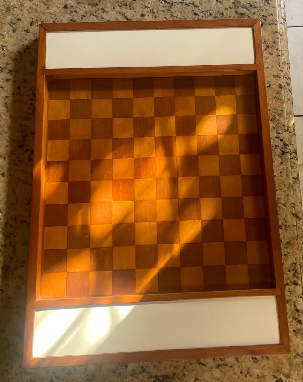 jogo de damas feito em madeira cedro (valor negociável) - Foto 3