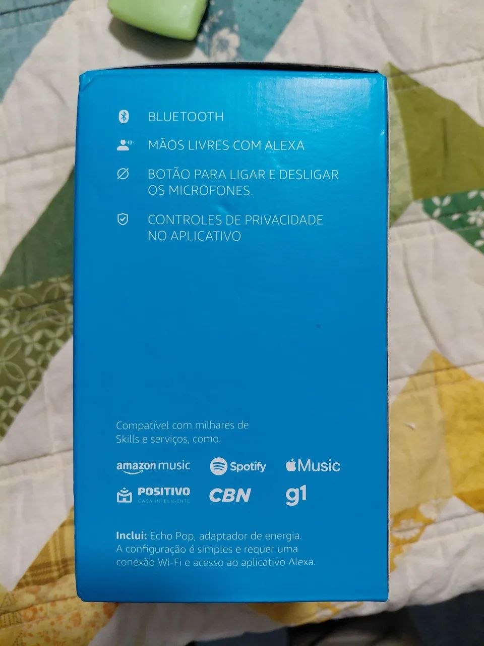 Echo pop lacrada na caixa  - Foto 2