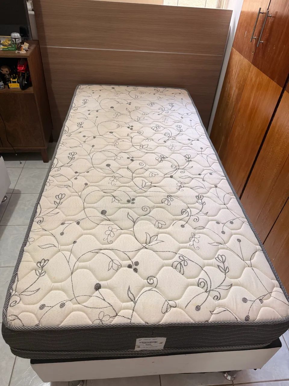 cama bicama de solteiro com cabeceira  - Foto 3