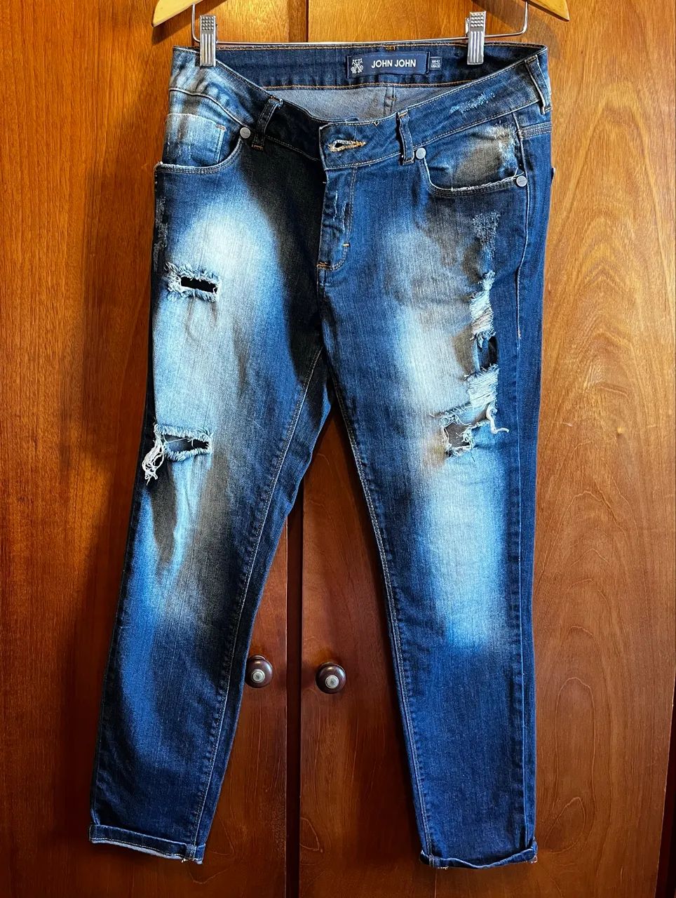 Calça feminina jeans JOHN JOHN - Foto 3
