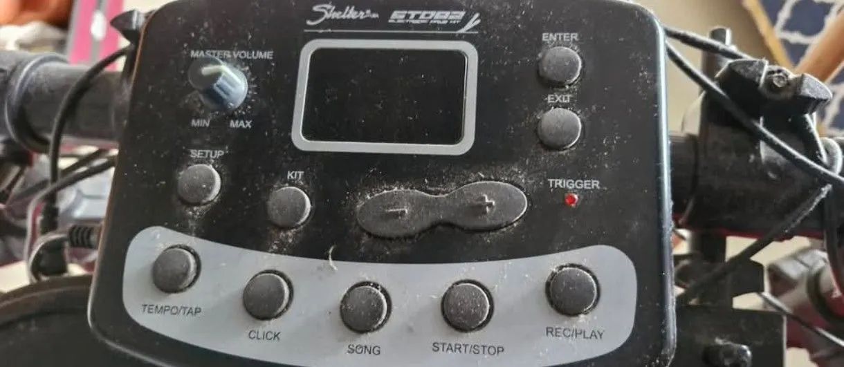 Bateria Eletrônica Shelter  - Foto 3