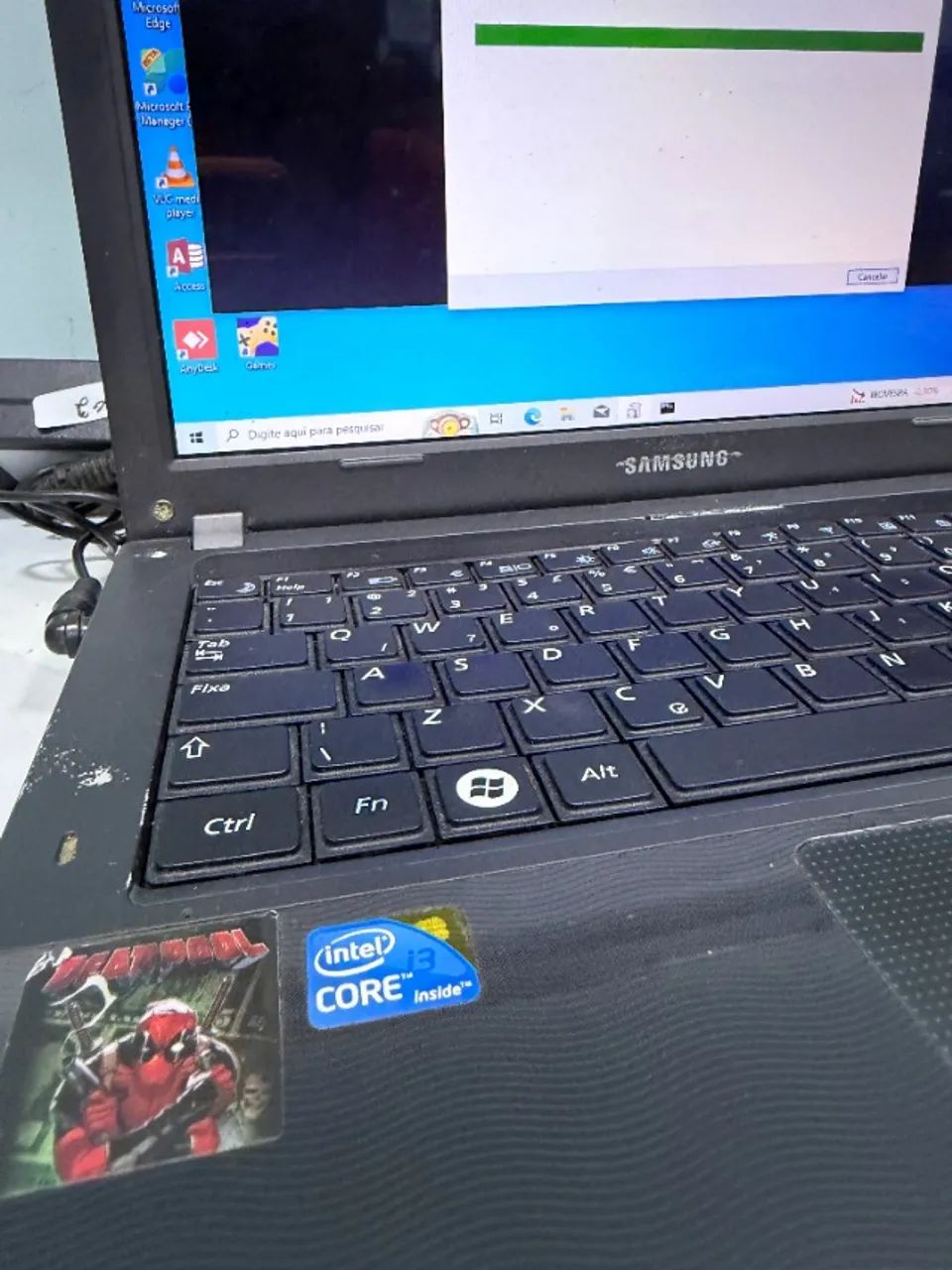 Notebook Samsung R440 Core i3 4GB 320GB Formatado com Pacote Office + Teclado USB   - Foto 2