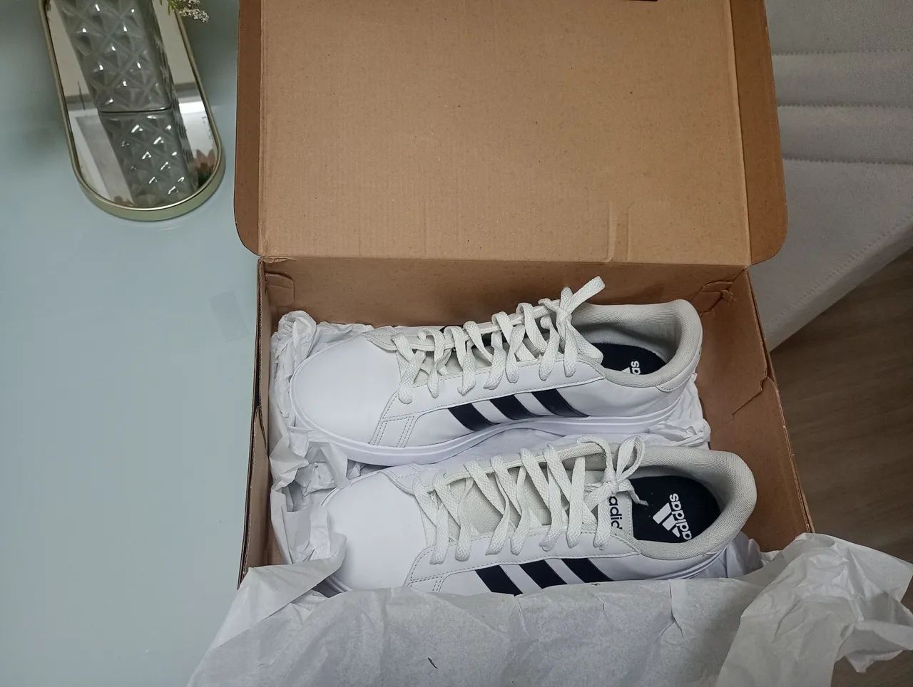 Tênis Adidas grand court branco 42 original - Calçados - Lauzane