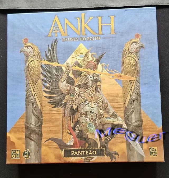 Ankh + 3 expansões + Itens 3D + insert Jogo de Tabuleiro Português - Foto 3
