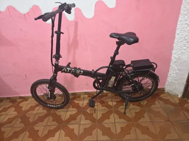  Bicicleta Eletrica dobrável 